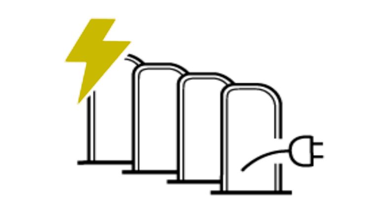 Elektromobilność MINI – ilustracja – stacje ładowania